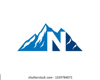 N Letter logo or symbol template