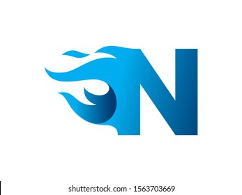 N Letter logo or symbol template design