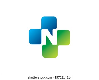 N Letter logo or symbol template design