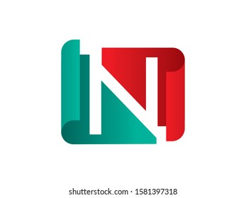 N Letter logo or symbol template design