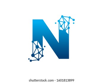 N Letter logo or symbol template design