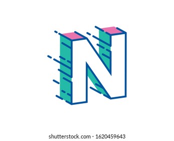 N Letter logo or symbol template