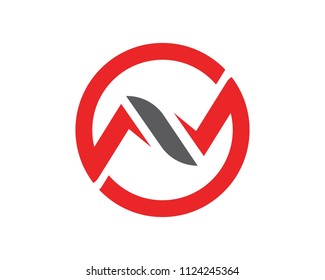 N Letter Logo Template