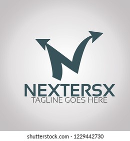 N Letter  Logo Template
