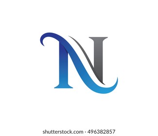 N Letter Logo Template