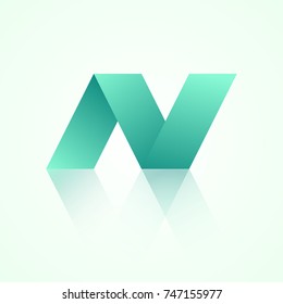 N Letter Logo Template