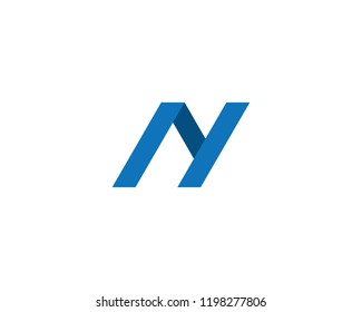 N Letter Logo Template vector icon