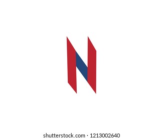 N Letter Logo Template vector icon