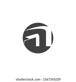 N Letter Logo Template vector icon illustration design