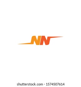 N Letter Logo Template vector design
