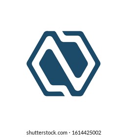 N Letter Logo Template vector icon design . company business modern vector