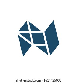 N Letter Logo Template vector icon design . company business modern vector