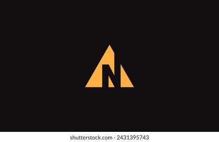 N  Letter Logo Template vector illustration design
