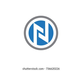 N Letter Logo Template vector icon design