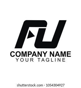 n Letter logo vector, abstract logo design on white background, Abstract graphic icon, logo design template, symbol for company.