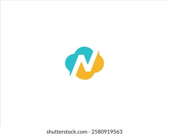 N letter logo vector desi gen