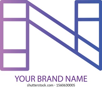 N Letter Logo Vector Design