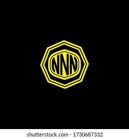 N-Buchstaben-Logo-Vektordesign