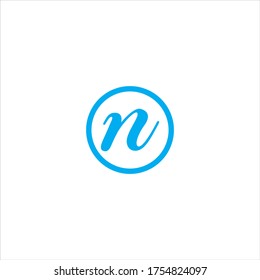 N letter logo vector design