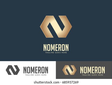 N Letter Logo Vector Design Template 