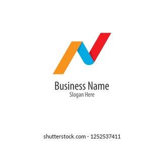 N letter logo vector icon