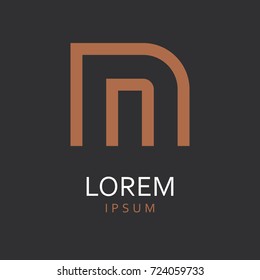 N Letter Logo. Vector Icon