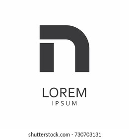 N Letter Logo. Vector Icon