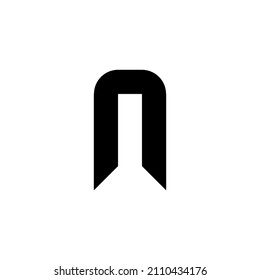 n ilustración vectorial de logotipo de letra