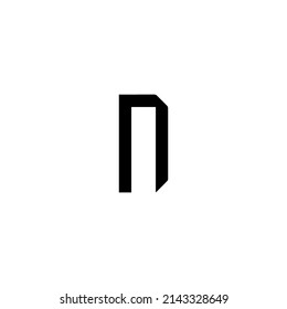 N Letter logo vector Illustration