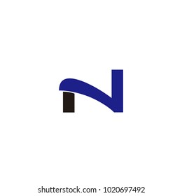 n letter logo vector inspirations
