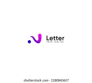 N Letter Logo Vector Template Abstract Monogram Symbol