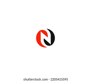 N Letter Logo Vector Template Abstract Monogram Symbol
