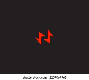 N Letter Logo Vector Template Abstract Monogram Symbol