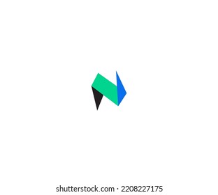 N Letter Logo Vector Template Abstract Monogram Symbol