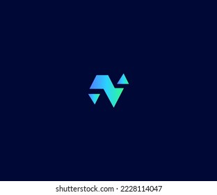 N Letter Logo Vector Template Abstract Monogram Symbol. Usable for Business sport, technology, fashion, digital And future creative logo
