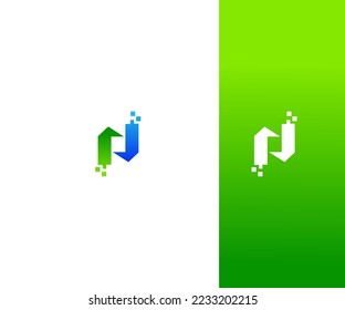 N Letter Logo Vector Template Abstract Monogram Symbol. Usable for Business sport, technology, fashion, digital And future creative logo