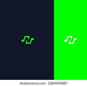 N Letter Logo Vector Template Abstract Monogram Symbol 