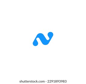 N Letter Logo Vector Template Abstract Monogram Symbol 