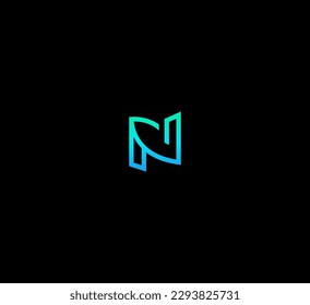 N Letter Logo Vector Template Abstract Monogram Symbol 
