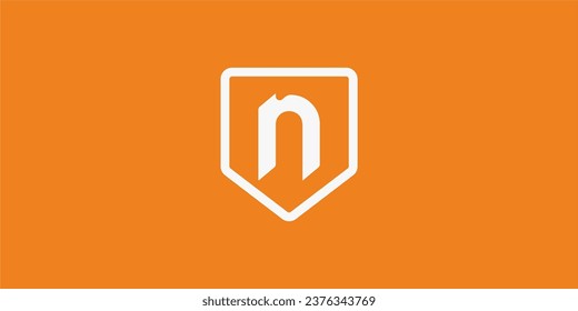 
N Letter Logo Vector Template Abstract Monogram Symbol . letter N inside the shield  Letter Usable for Best modern, business, company, corporate, premium, sport, technology And future creative logo
