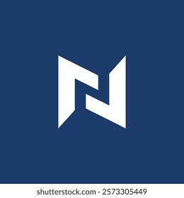 N Letter Logo Vector Template Abstract Monogram Symbol