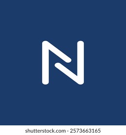 N Letter Logo Vector Template Abstract Monogram Symbol