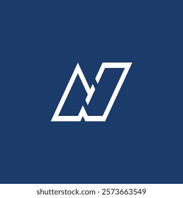 N Letter Logo Vector Template Abstract Monogram Symbol