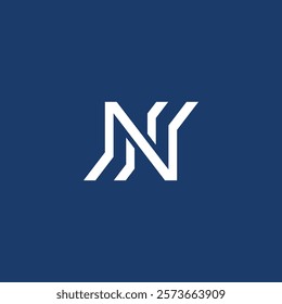 N Letter Logo Vector Template Abstract Monogram Symbol