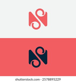 N Letter Logo Vector Template Abstract Monogram Symbol
