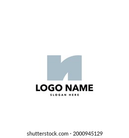 N LETTER MODERN LOGO DESIGN CONCEPT