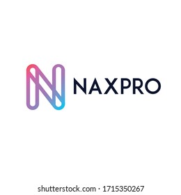 N letter NAXPRO vector file 