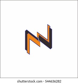 N LETTER VECTOR LOGO