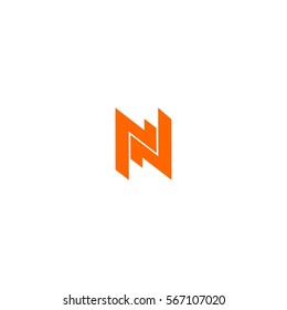 n letter  vector logo