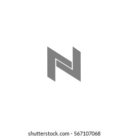 n letter  vector logo